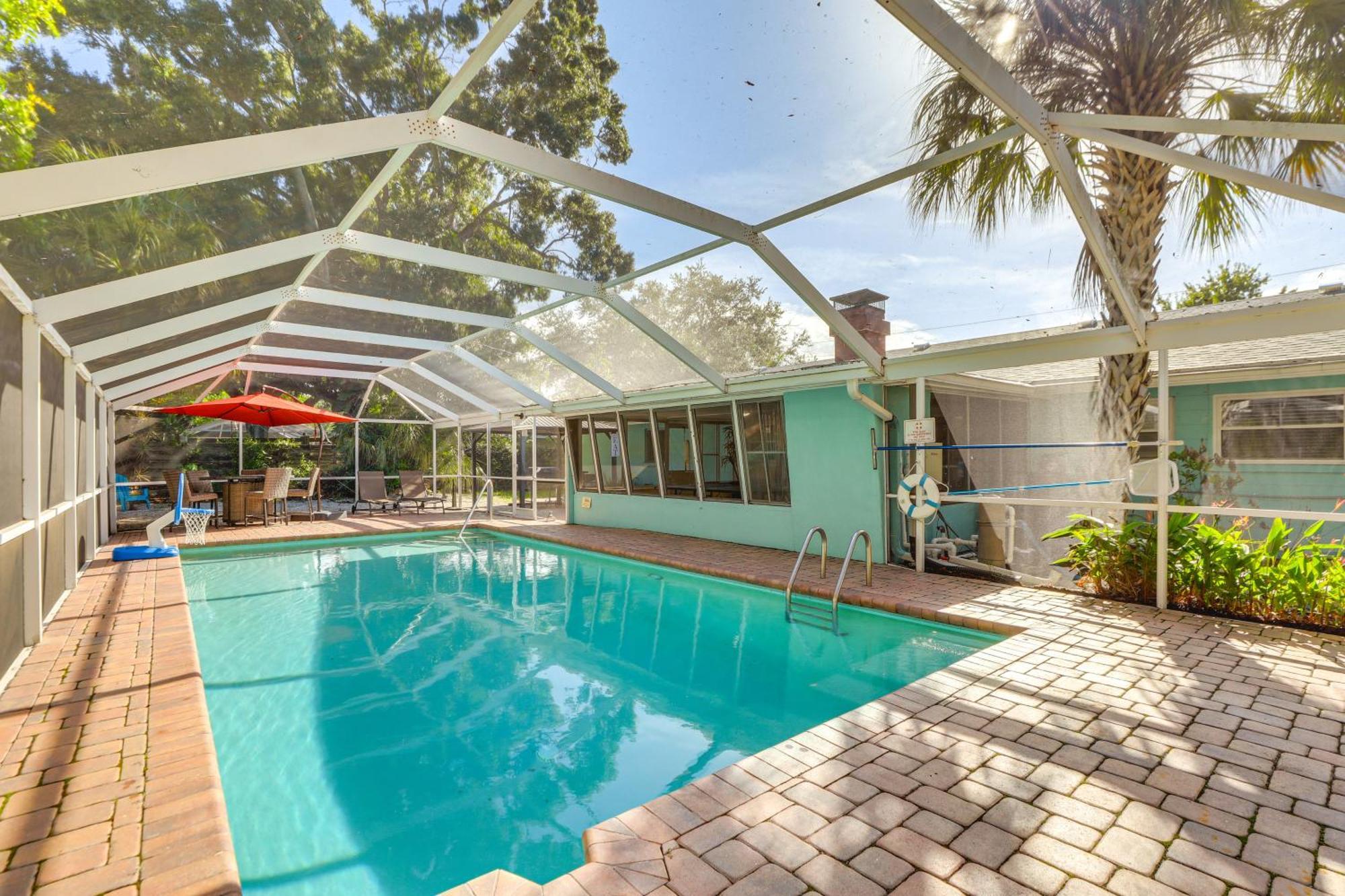 Quiet Sarasota Retreat - 6 Mi To Siesta Key Beach! Villa Exterior foto